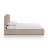 TOV Leah Taupe Performance Chenille Bed in Special 48 Width Sizing