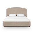 TOV Leah Taupe Performance Chenille Queen Bed