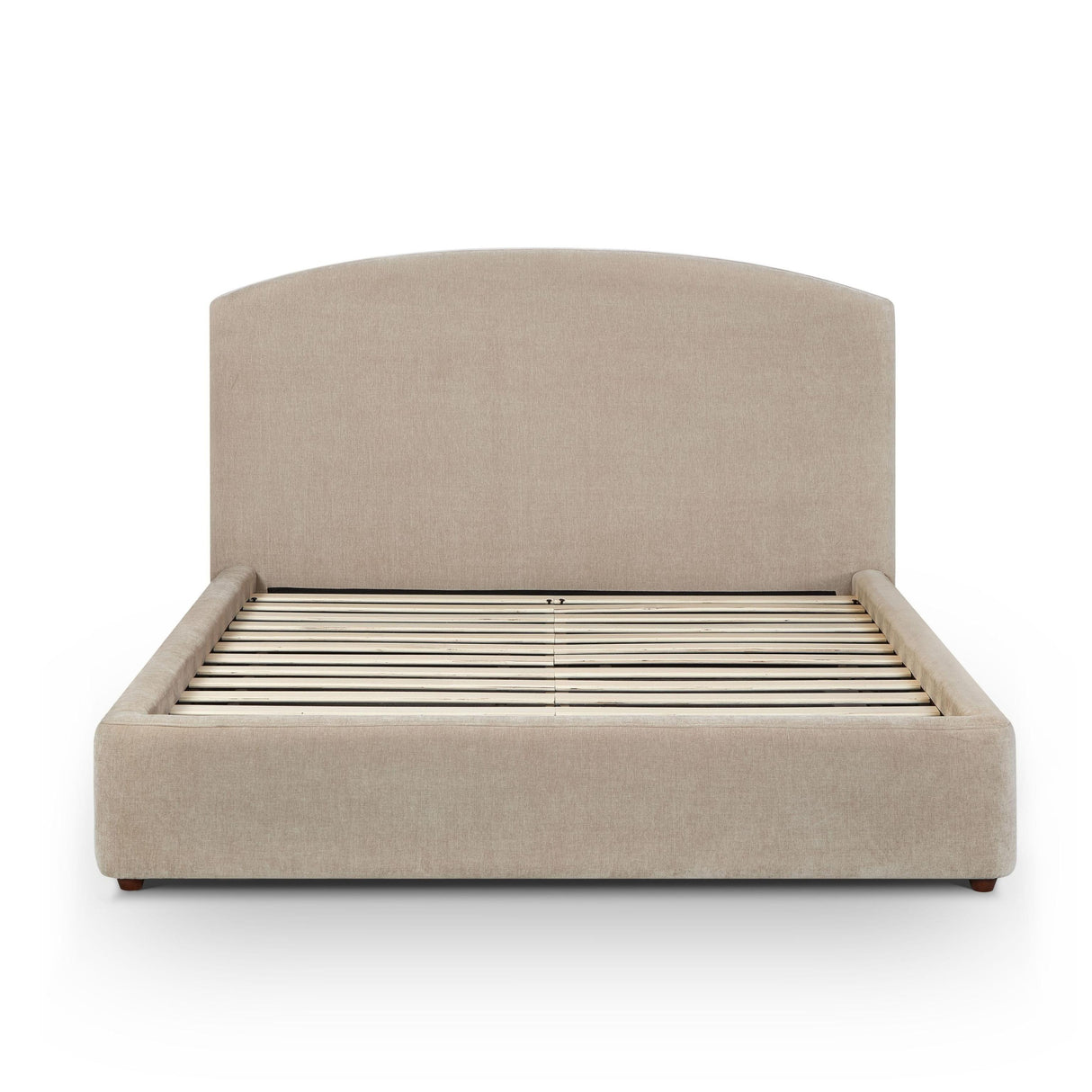TOV Leah Taupe Performance Chenille Queen Bed
