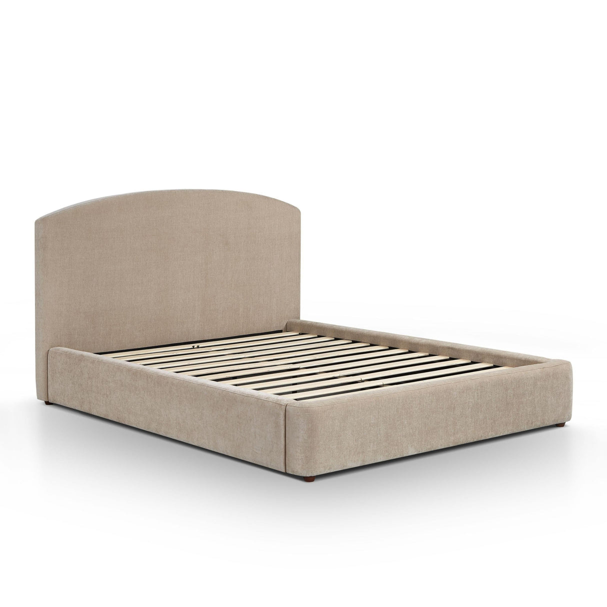 TOV Leah Taupe Performance Chenille Queen Bed