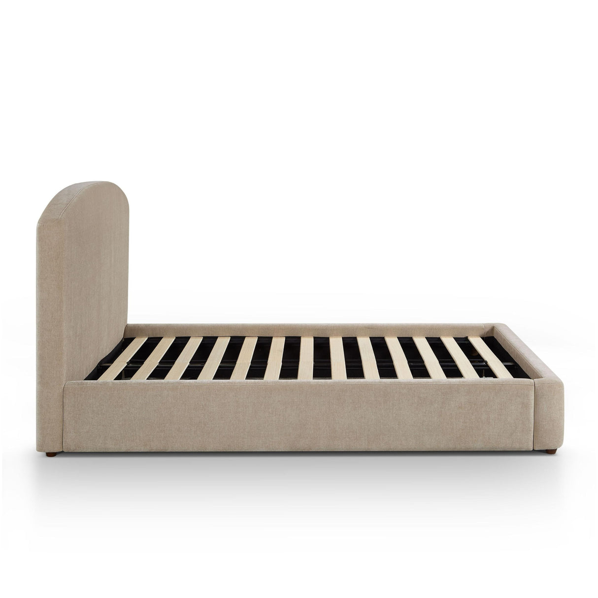TOV Leah Taupe Performance Chenille Queen Bed