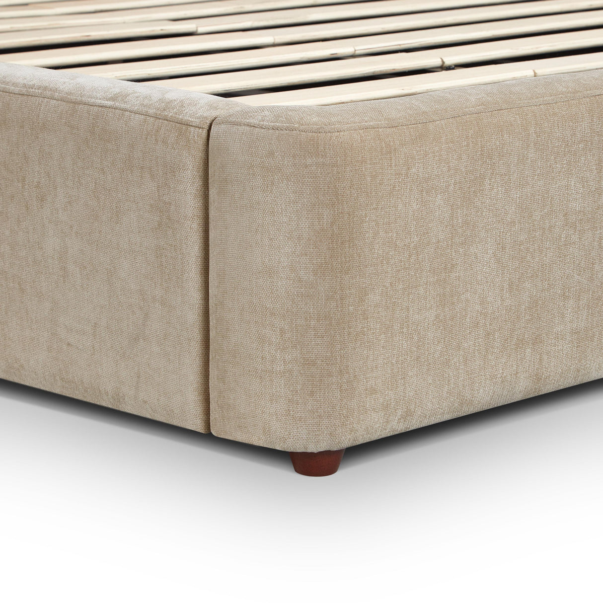 TOV Leah Taupe Performance Chenille Queen Bed