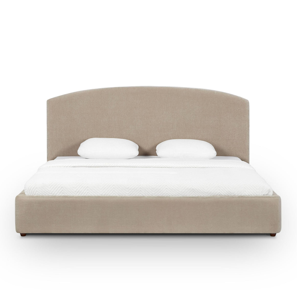 TOV Leah Taupe Performance Chenille King Bed