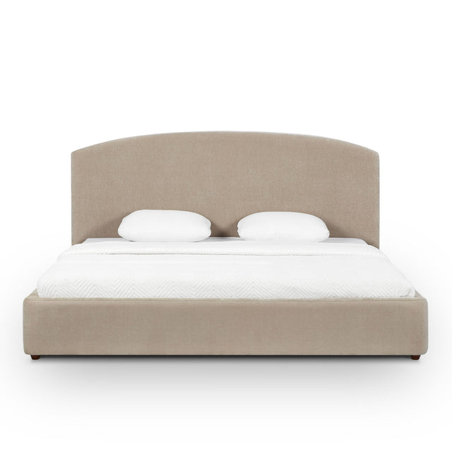 TOV Leah Taupe Performance Chenille King Bed