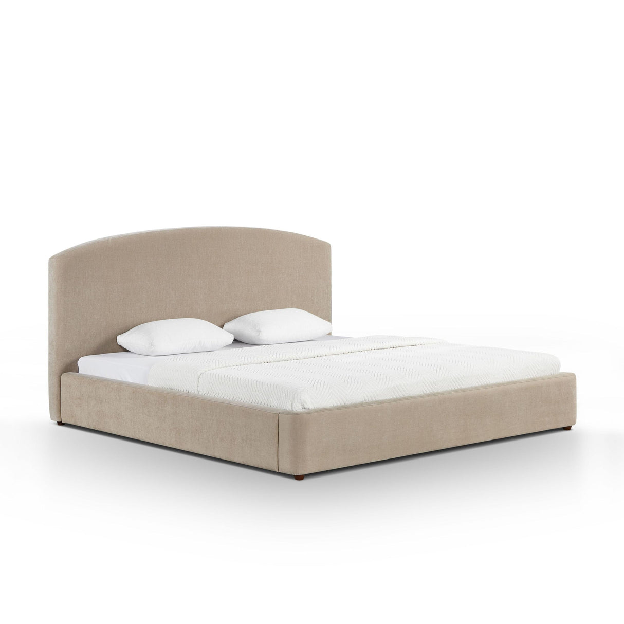 TOV Leah Taupe Performance Chenille King Bed