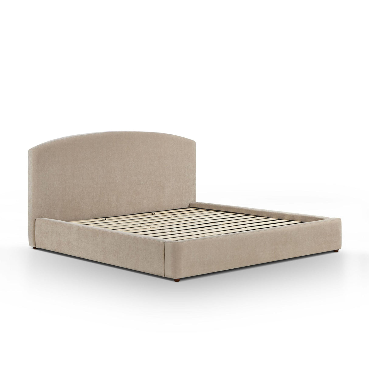 TOV Leah Taupe Performance Chenille King Bed