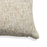 TOV Poh Washed Beige Boucle 16" Square Accent Pillow