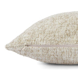 TOV Poh Washed Beige Boucle 16" Square Accent Pillow