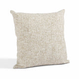 TOV Poh Washed Beige Boucle 20" Square Accent Pillow