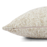 TOV Poh Washed Beige Boucle 20" Square Accent Pillow - COVER Cover