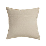 TOV Terra "Clay" 20 inch Square Wool and Jute Kilim Throw Pillow (COVER) Cover