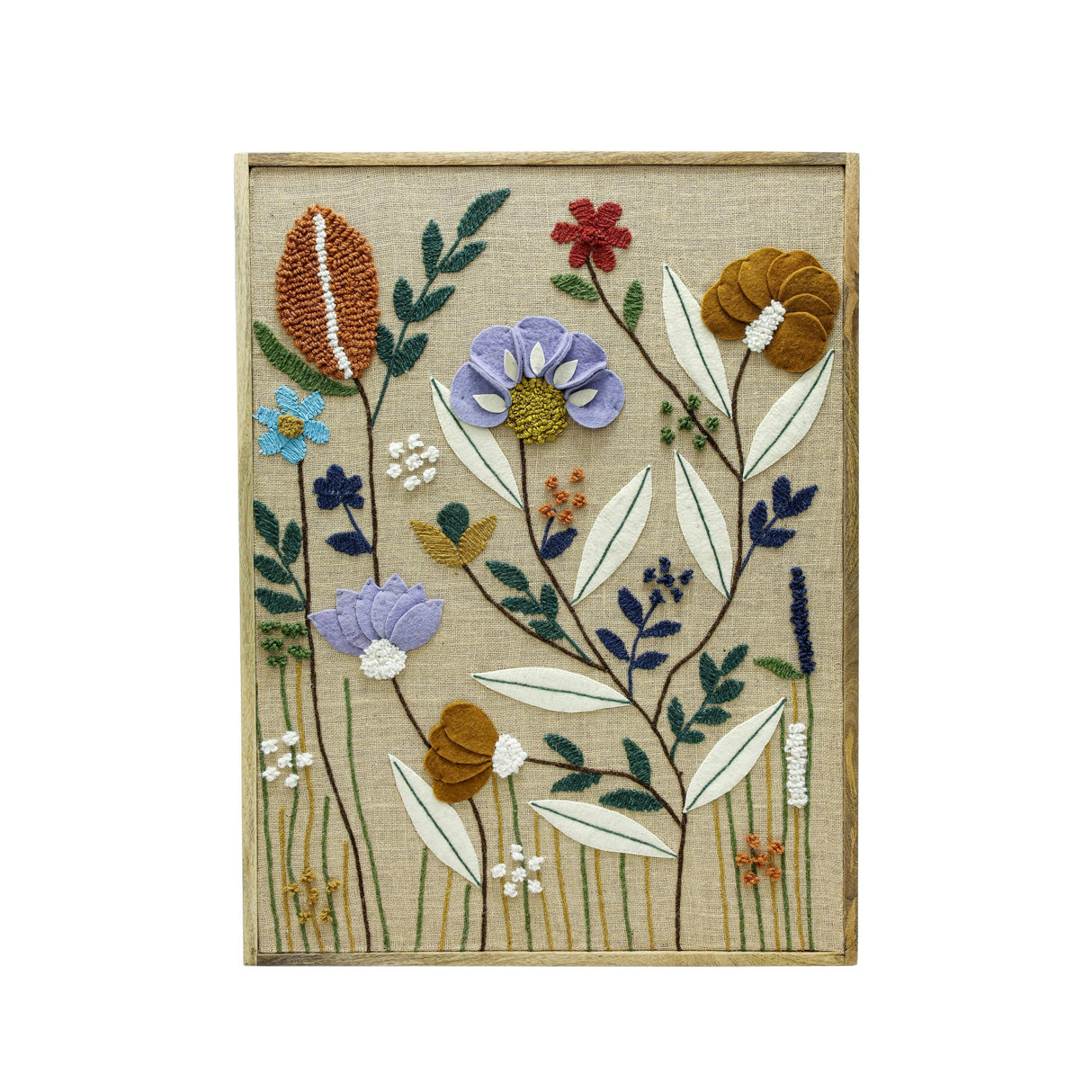 TOV Muro "Sprout" Small Embroidered Wall Art