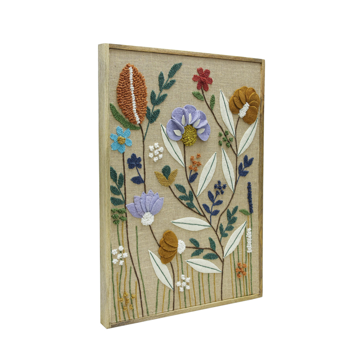 TOV Muro "Sprout" Small Embroidered Wall Art