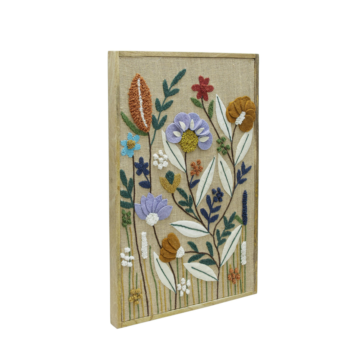 TOV Muro "Sprout" Large Embroidered Wall Art