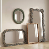 TOV Charlene Jewel Wall Mirror - Watercolor Print
