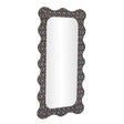 TOV Charlene Squiggle Wall Mirror - Biologic Print