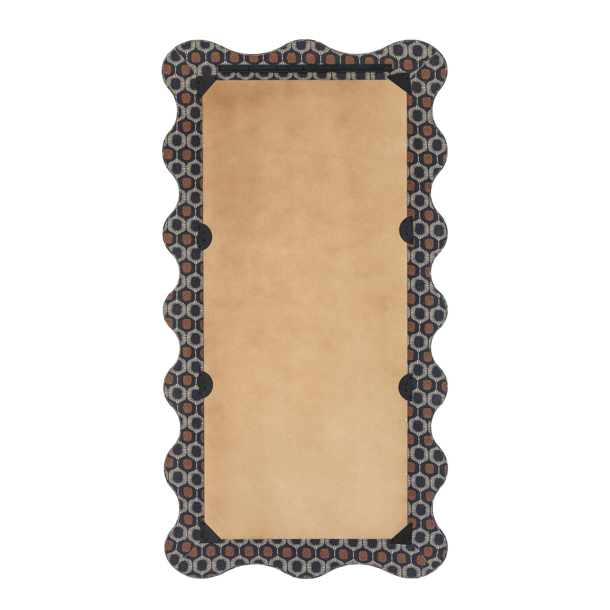 TOV Charlene Squiggle Wall Mirror - Biologic Print