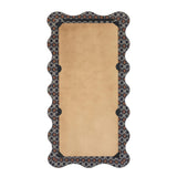 TOV Charlene Squiggle Wall Mirror - Biologic Print