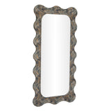 TOV Charlene Squiggle Wall Mirror - Watercolor Print