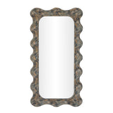 TOV Charlene Squiggle Wall Mirror - Watercolor Print