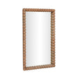 TOV Cheyanne Carved Solid Wood Rectangular Wall Mirror