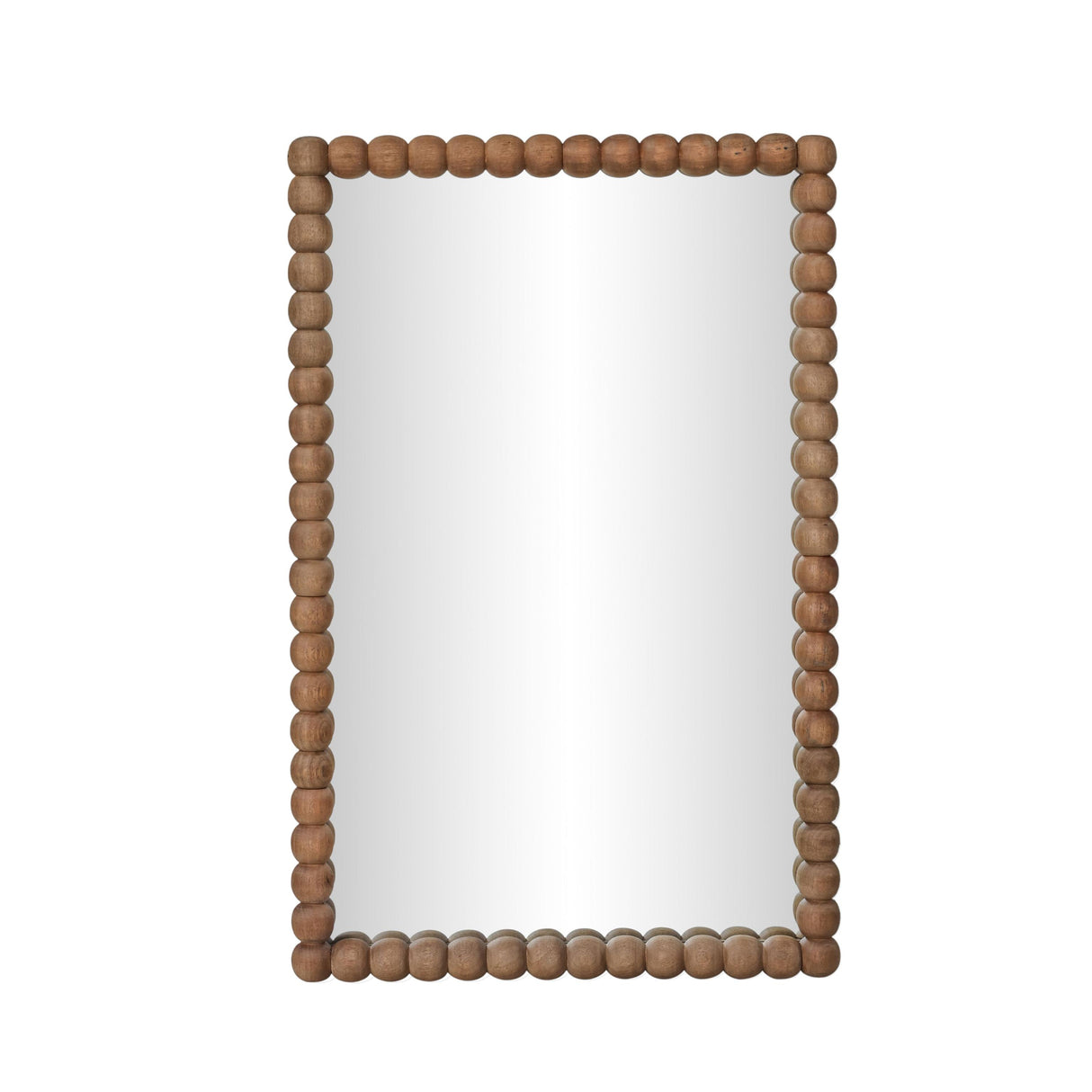 TOV Cheyanne Carved Solid Wood Rectangular Wall Mirror