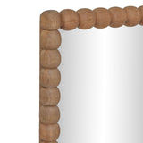 TOV Cheyanne Carved Solid Wood Rectangular Wall Mirror