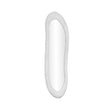 TOV Orpheus Ribbed Faux Stone Fiberglass Tall Floor Mirror