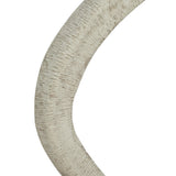 TOV Orpheus Ribbed Faux Stone Fiberglass Wall Mirror