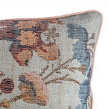 TOV Taman Natural Cotton Accent Pillow in Autumn Florals - COVER Cover