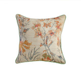 TOV Taman Natural Cotton Accent Pillow in Summer Florals