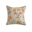 TOV Taman Natural Cotton Accent Pillow in Summer Florals - COVER Cover