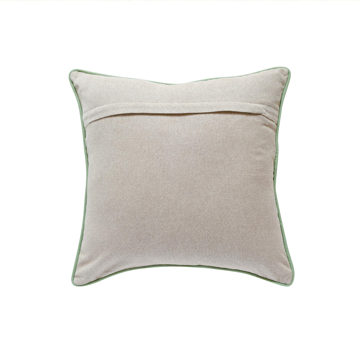 TOV Taman Natural Cotton Accent Pillow in Summer Florals - COVER Cover