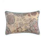 TOV Taman Natural Cotton Accent Pillow in Spring Florals