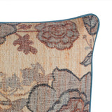 TOV Taman Natural Cotton Accent Pillow in Spring Florals