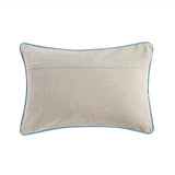 TOV Taman Natural Cotton Accent Pillow in Spring Florals