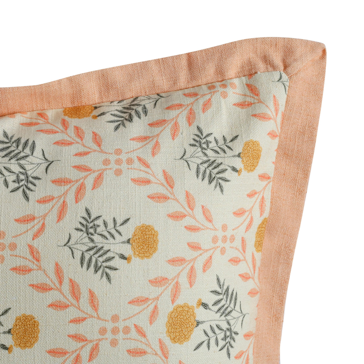 TOV Dolce Blush Pink Natural Cotton Accent Pillow