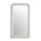 TOV Heidi Neutral Floral Jacquard Mirror