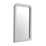 TOV Heidi Neutral Floral Jacquard Mirror