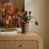 TOV Brown Marble Layered Vase