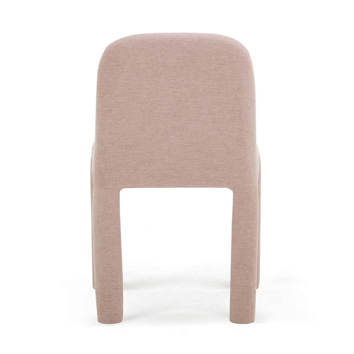 TOV Georgia Light Pink Performance Chenille Dining Chair