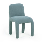 TOV Georgia Light Blue Performance Chenille Dining Chair
