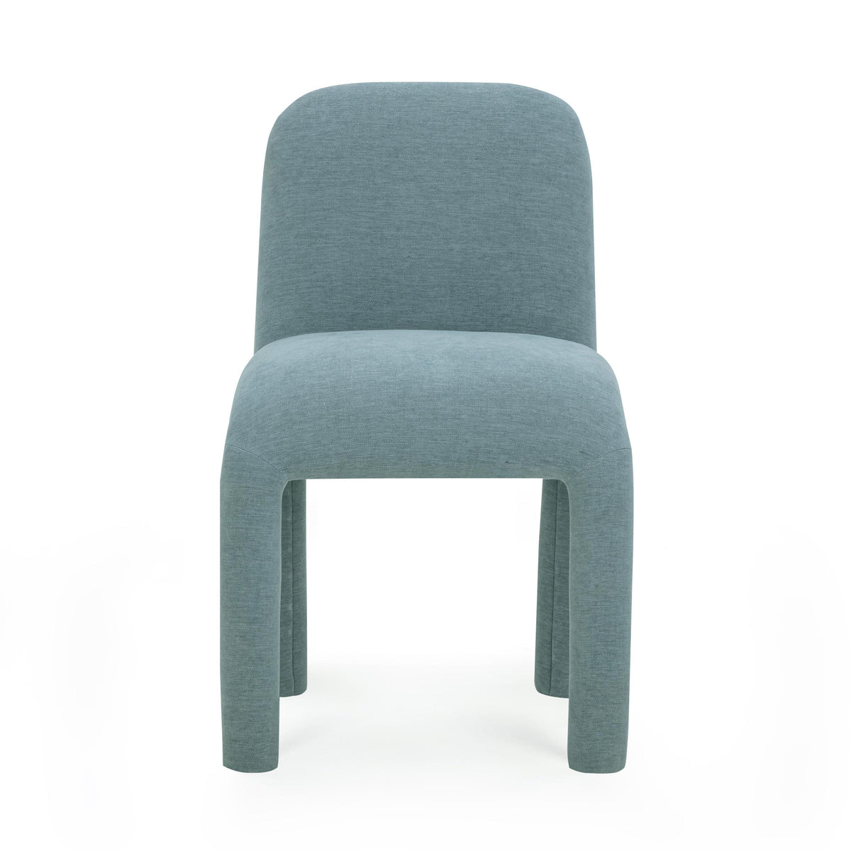 TOV Georgia Light Blue Performance Chenille Dining Chair