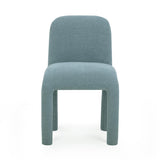 TOV Georgia Light Blue Performance Chenille Dining Chair
