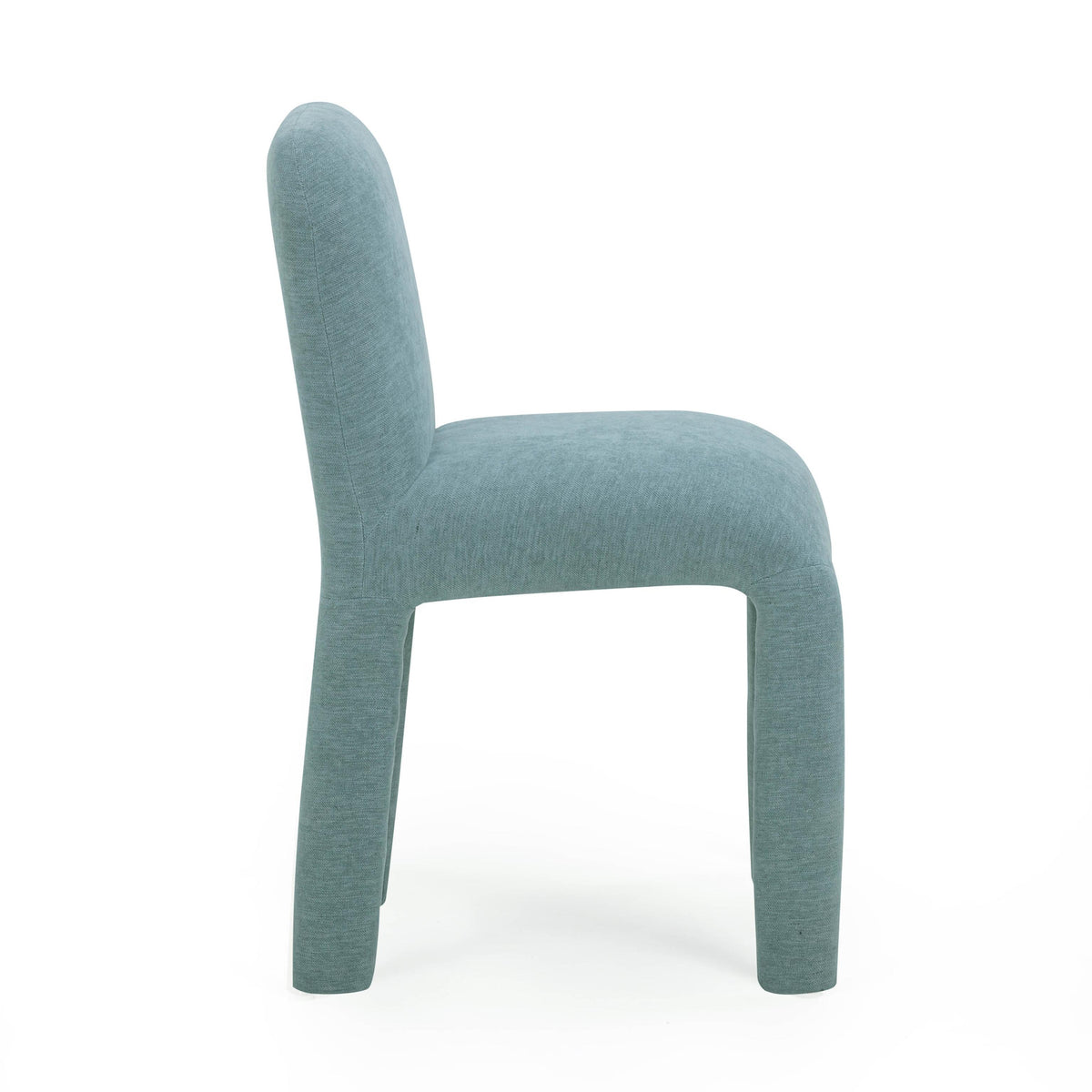 TOV Georgia Light Blue Performance Chenille Dining Chair