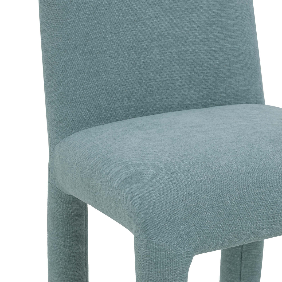 TOV Georgia Light Blue Performance Chenille Dining Chair