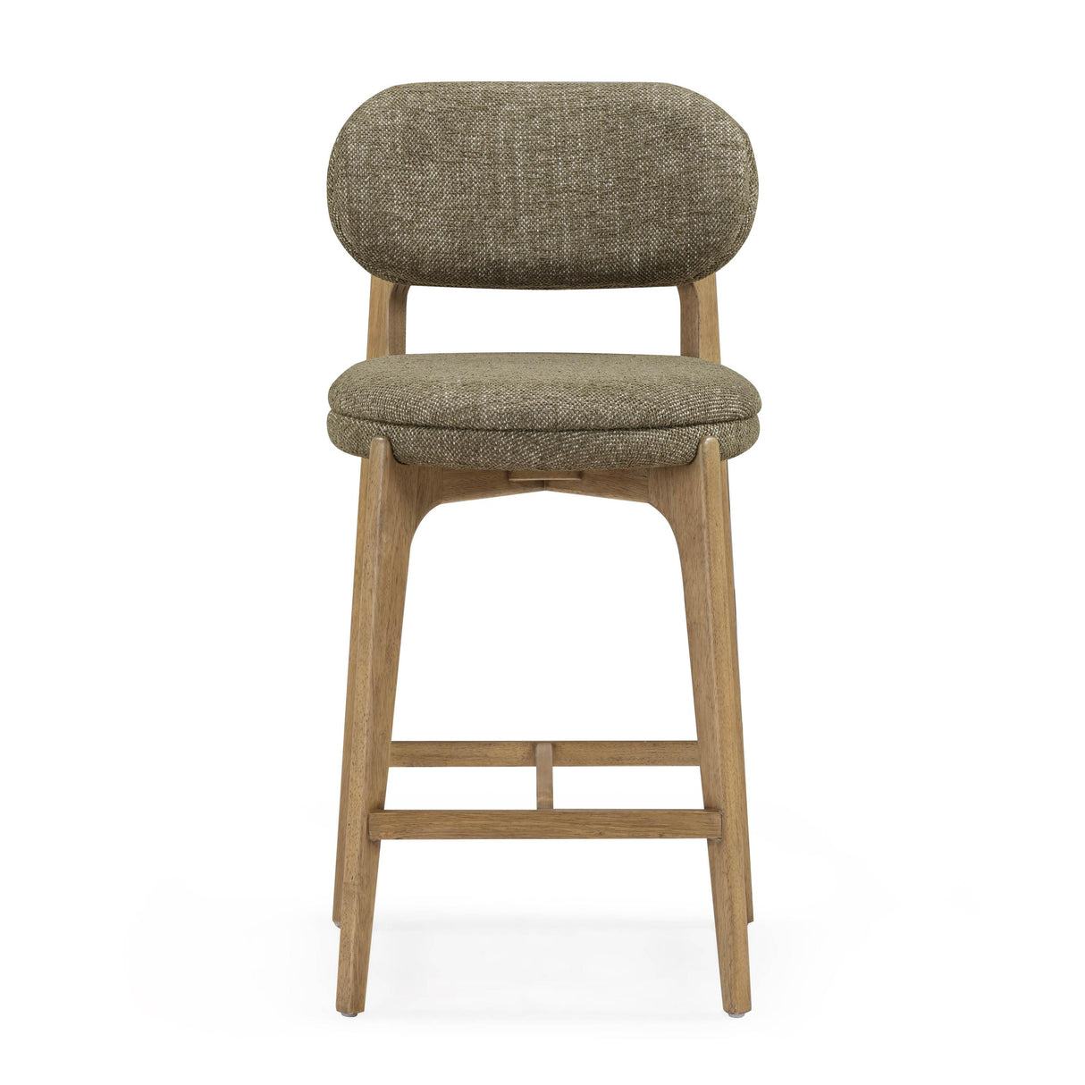 TOV Carnation Green Performance Fabric Counter Stool