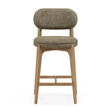 TOV Carnation Green Performance Fabric Counter Stool