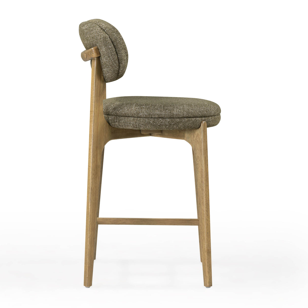 TOV Carnation Green Performance Fabric Counter Stool