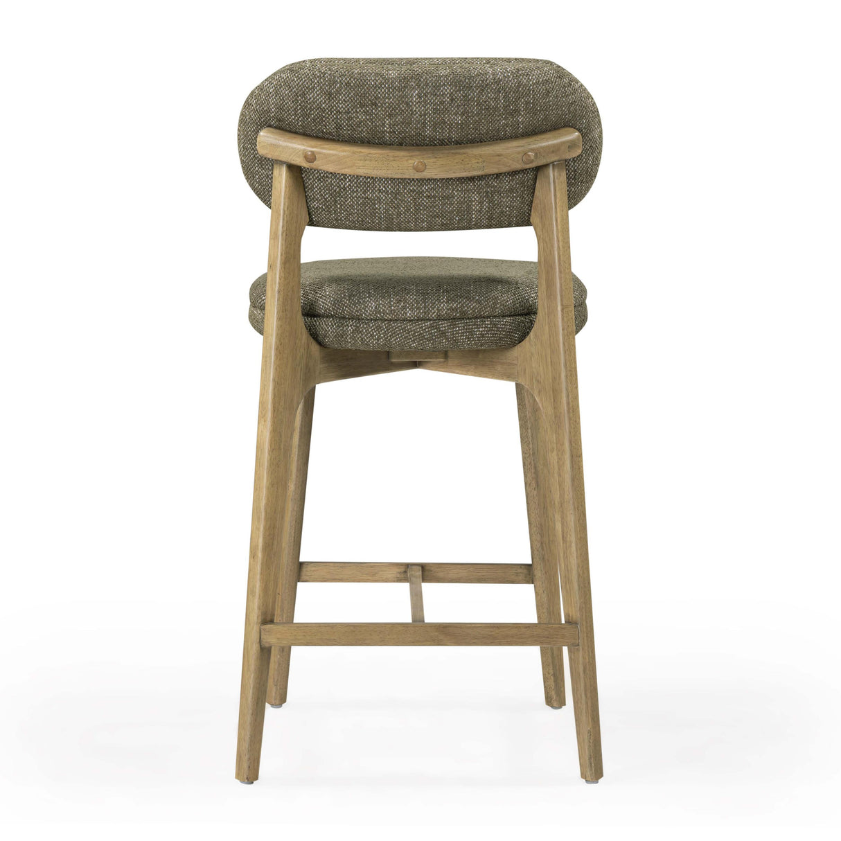 TOV Carnation Green Performance Fabric Counter Stool